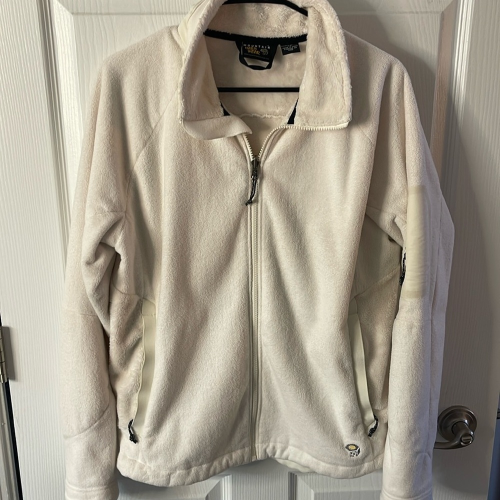 Women’s Mountain Hardwear - Snow White fleece - LG